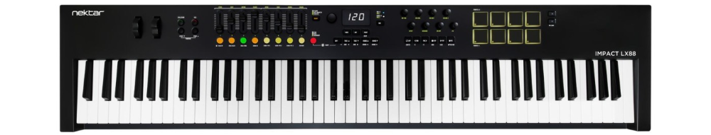 Nektar Impact LX88 MK3 MIDI Controller Keyboard