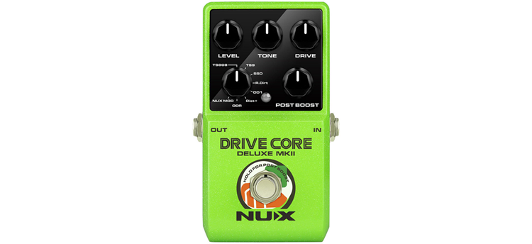 NUX Drive Core Deluxe MKII Overdrive Pedal