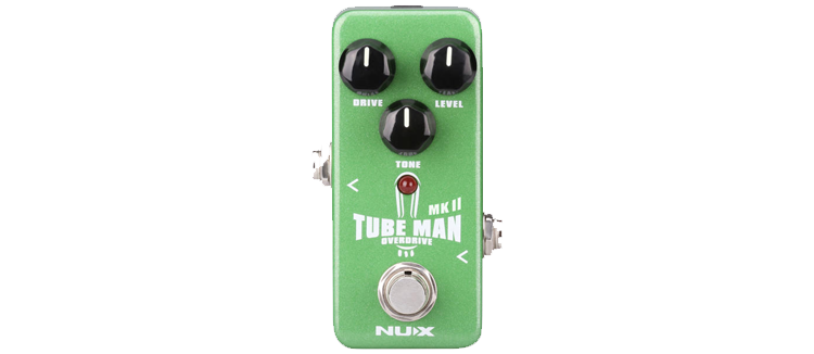 NUX Audio Tube Man MKII Overdrive Pedal