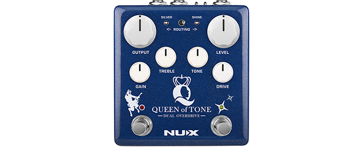 NUX Audio Queen of Tone Dual Overdrive Pedal