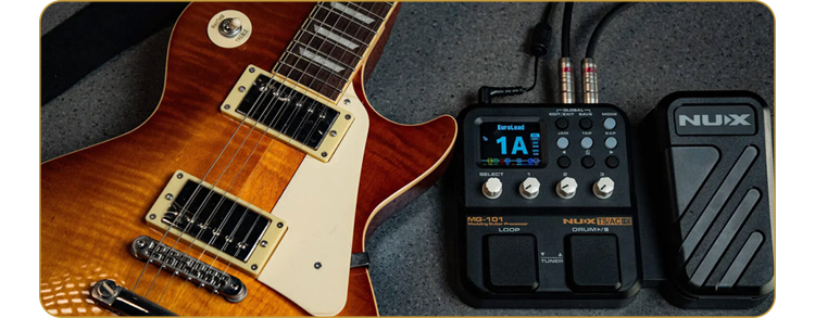 NUX MG-101 Modeling Guitar Processor