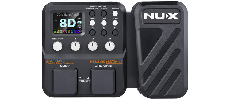 NUX MG-101 Modeling Guitar Processor
