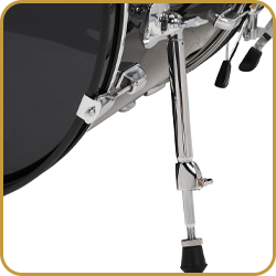 Telescoping Kick Drum Spurs