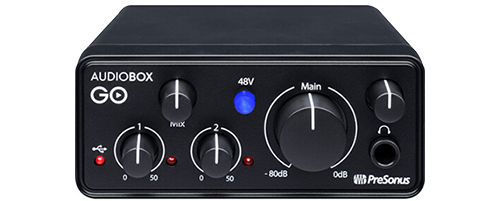 AudioBox GO 浅かっ オーディオインターフェース