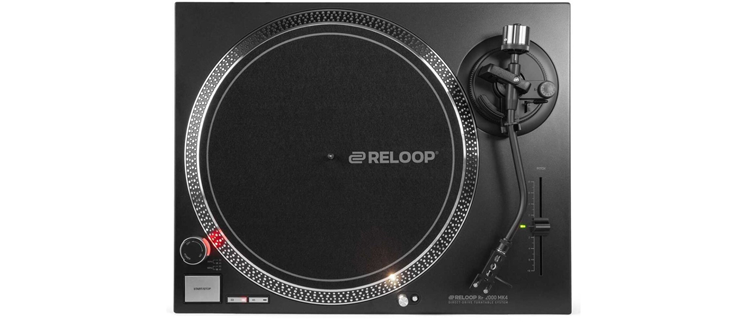 Reloop Turntable RP-2000 MK4, Black