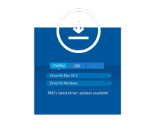 RME Digiface AVB
256 Channel Bus-Powered USB 3 AVB Interface