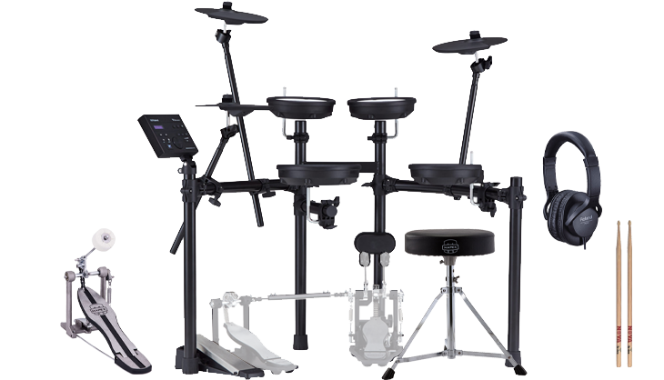 Roland TD-07DMK V-Drums Bundle