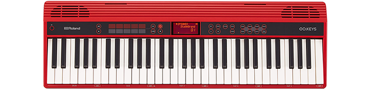 Roland GO:KEYS 61-Key Touch-Sensitive Portable Keyboard