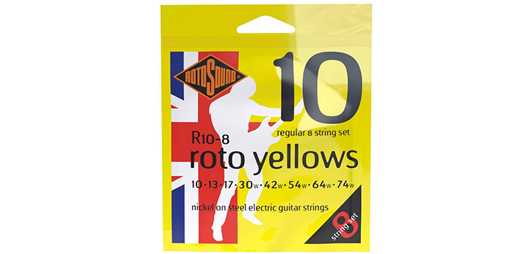 Rotosound - Roto Pinks 8 String 10-74