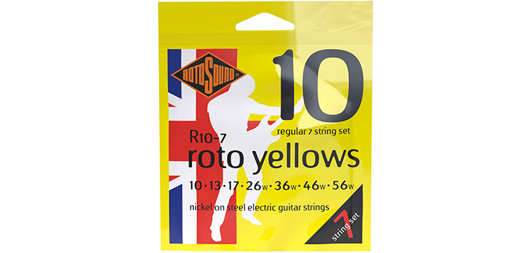 Rotosound - Roto Pinks 7 String 10-56