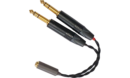 Scan - 2x 6.35mm TRS to 4.4mm Female Balanced Headphone Adapter for RME ADI-2 Pro