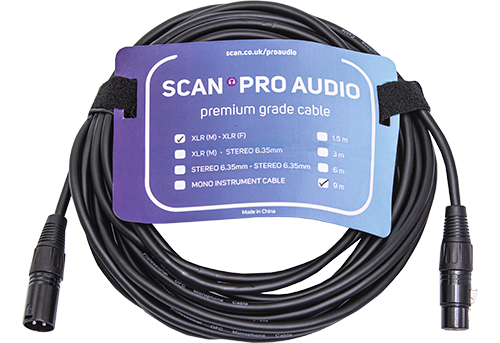 Microphone / Balanced Audio Cable 9m
