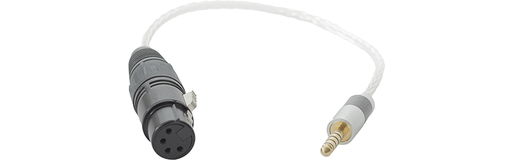 20cm 4.4mm Male Jack to 4 Pin Female XLR adapter Cable, Suitable For Audeze LCD 2024 Range & Other 4Pin XLR Cables