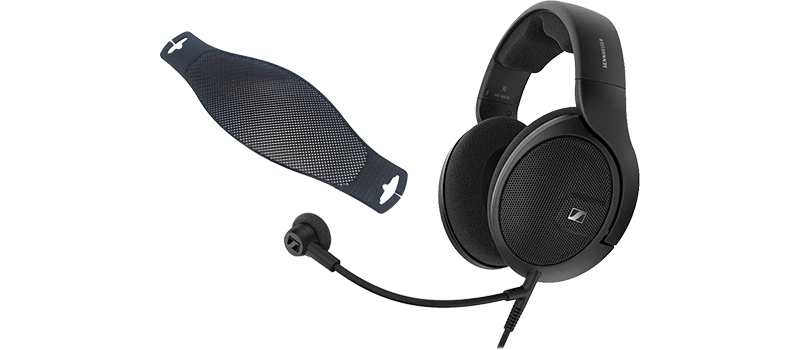 Sennheiser HD560S, HD500 Mic, Capra Strap LN168205 - 509144 | SCAN UK