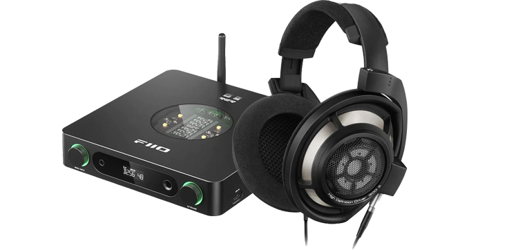 Sennheiser - HD 800 S Headphones & FiiO K13 Desktop R2R DAC and Headphone Amplifier
