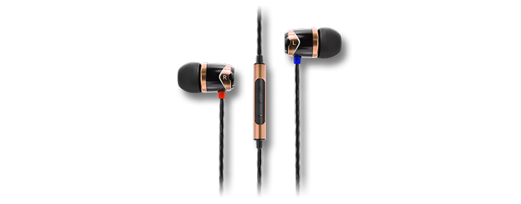 SoundMAGIC E10C In Ear Earphones with Mic Black and Gold LN149108 P000576 SCAN UK
