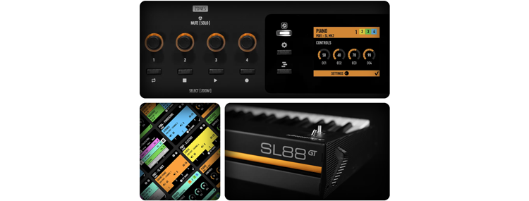StudioLogic SL73 MK2 73-Key MIDI Controller with Hammer Action