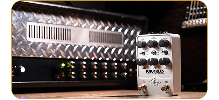 Universal Audio UAFX Knuckles '92 Dual Rec Amplifier Pedal