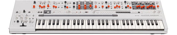 UDO Audio Super Gemini 20-Voice Polyphonic Digital/Analog Hybrid Synthesizer