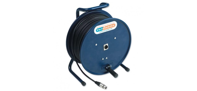 Van Damme Cables - 50M Dmx Cable 3-Pin on Cable Drum 50mGT310.FL