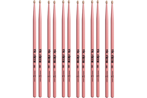Vic Firth American Classic 5A pink Drumsticks