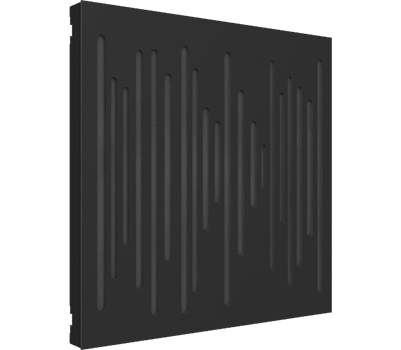 Vicoustic VicPattern Ultra Wavewood Matte Black