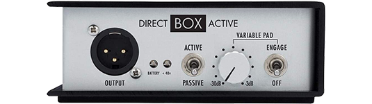warm audio direct box active
