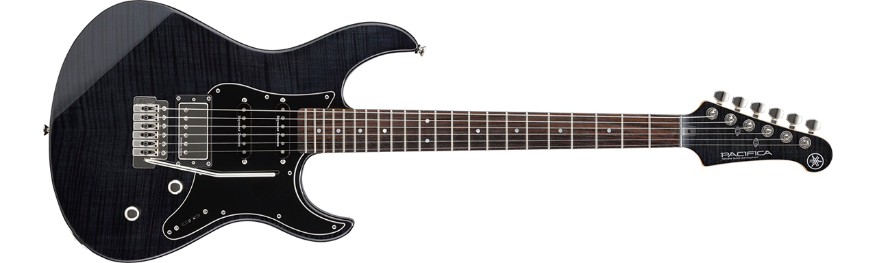 Yamaha - Pacifica 612VIIX Translucent Black Finish 
