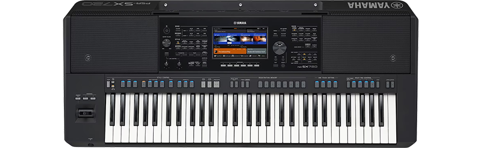 Yamaha PSR-SX720 61 Key Workstation Keyboard