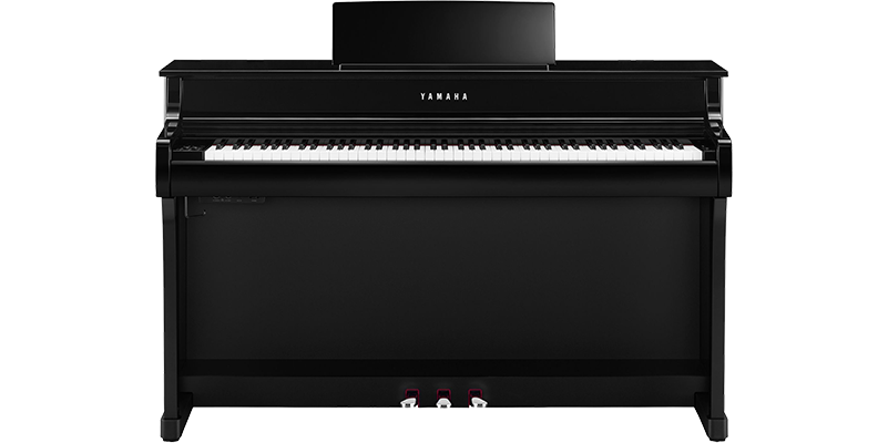 Yamaha CLP 835PE Clavinova Digital Piano Polished Ebony LN151595 SCAN UK