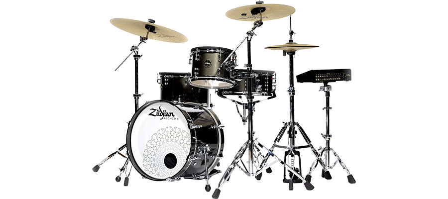 Zildjian Alchem-E Gold Electronic Drum Kit