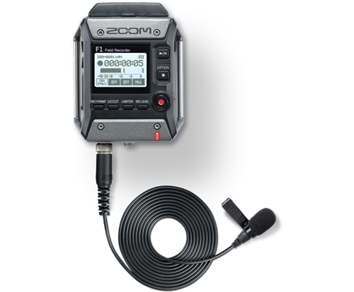 Zoom - F1 Field Recorder & Lavalier Mic