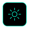 Atomos 2000nits screen brightness icon