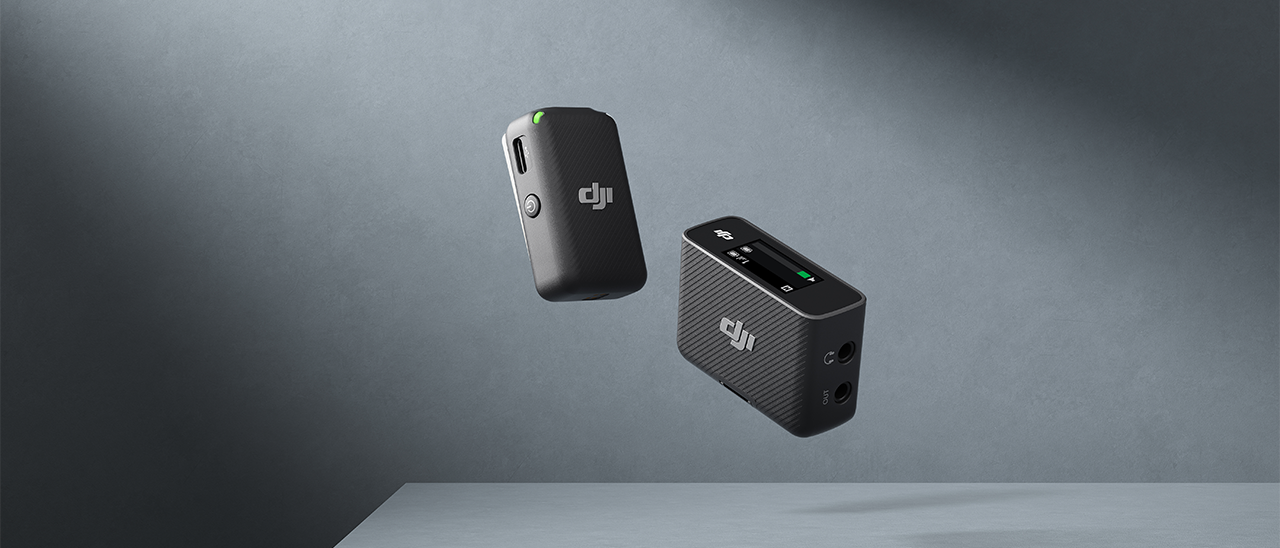 DJI MIC (1TX + 1RX) Wireless Microphone Kit LN132584 CP.RN.00000310.