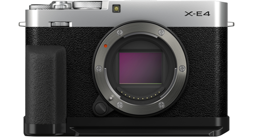 Fujifilm X-E4 Mirrorless Camera Body with Accessory Kit Silver