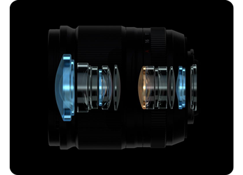 X-ray illustration of XF18mm F1.4 R LM WR lens construction