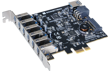 Sonnet Allegro 7-Port USB 3.2 Gen 1 Type-A PCIe Card