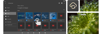 Accsoon record, playback and share software preview