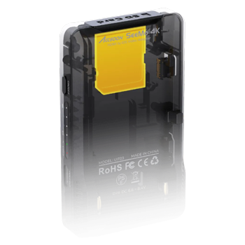 Accsoon SeeMo 4K SD card slot