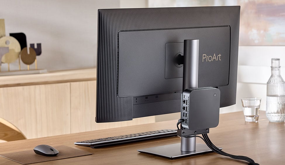asus proart monitor auto kvm example