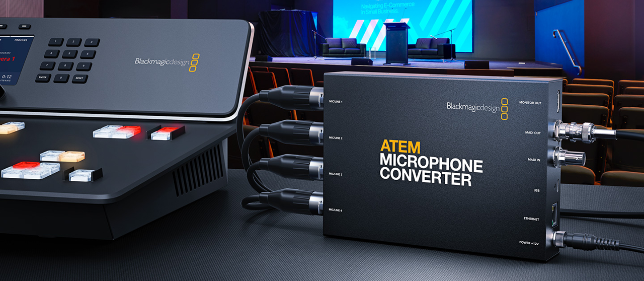 Blackmagic Design ATEM Microphone Converter