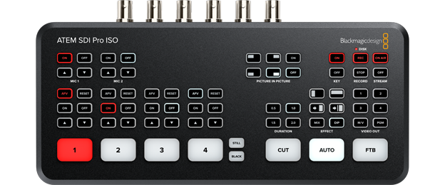 Blackmagic Design ATEM SDI Pro ISO Live Production Switcher