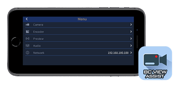 bc view assist app interface