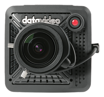 front view of the 4k pov camera with lens attached