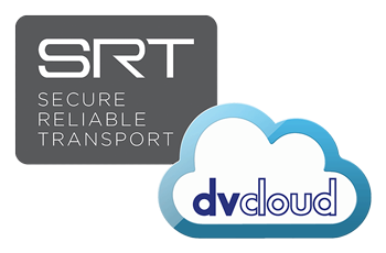srt and dvcloud logo