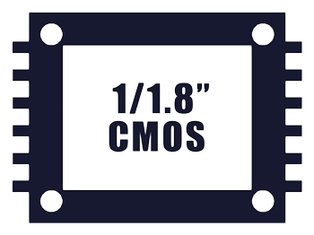 illustration of the 4k camera ptz sensor