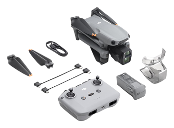 breakdown of what is included with the dji air 3s