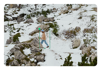 dji air 3s tracking interface