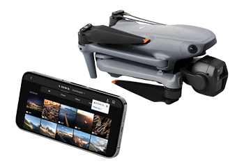 dji air 3s and mobile device