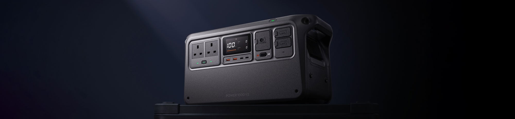 hero image on the dji power 1000 v2 portable power station
